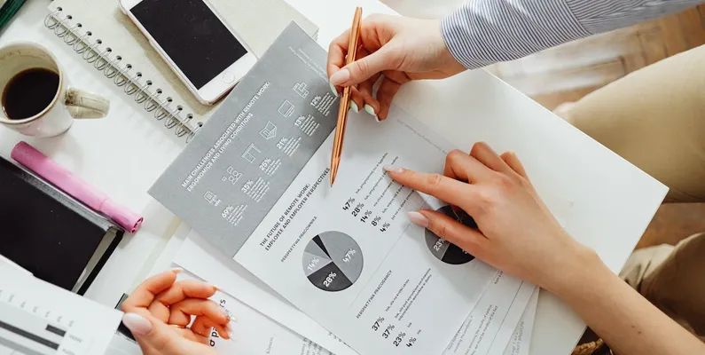 Accounts receivable management in Port Coquitlam, customer invoices tracked on an aging report