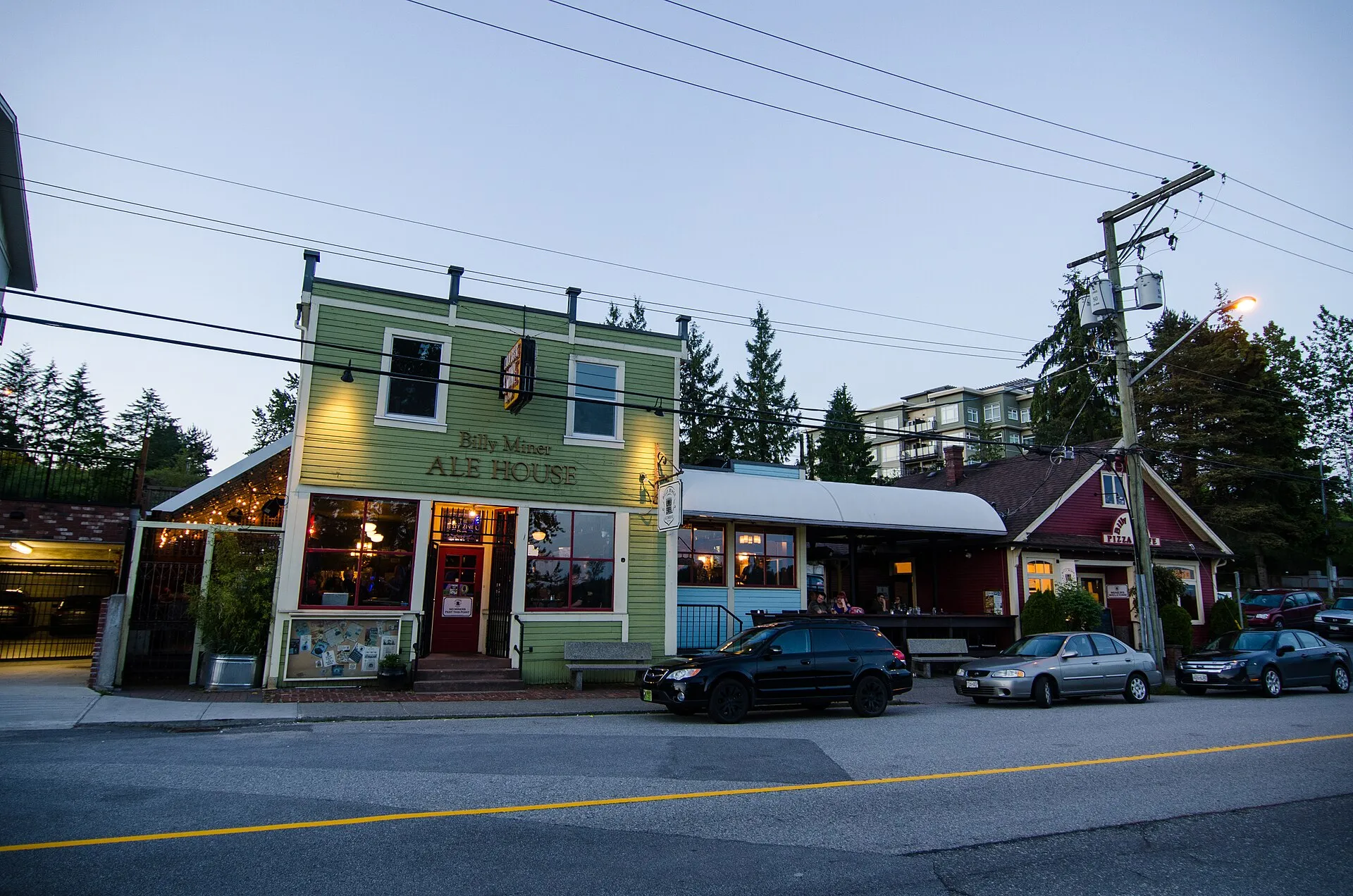 The Billy Miner Ale House in Port Haney, Maple Ridge