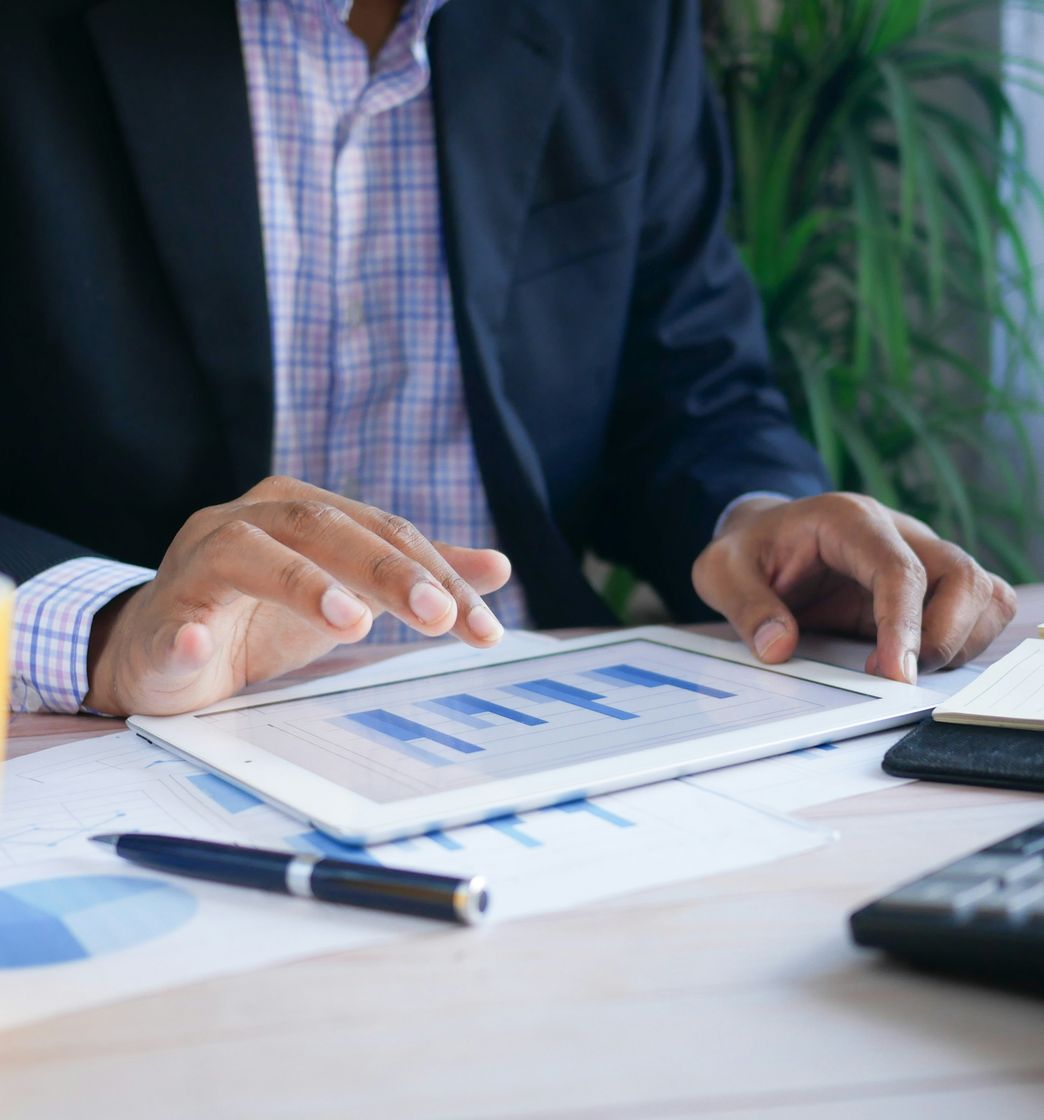 hand writing bookkeeping data entry